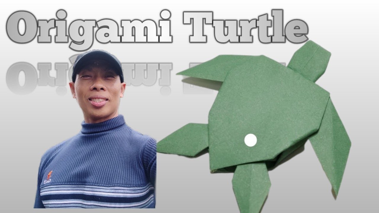 How to make origami turtle easy