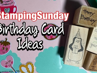 Ideas for Handmade Cards - #stampingsunday