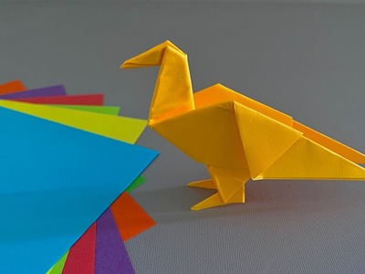 Learn to make bird origami easily | Diy