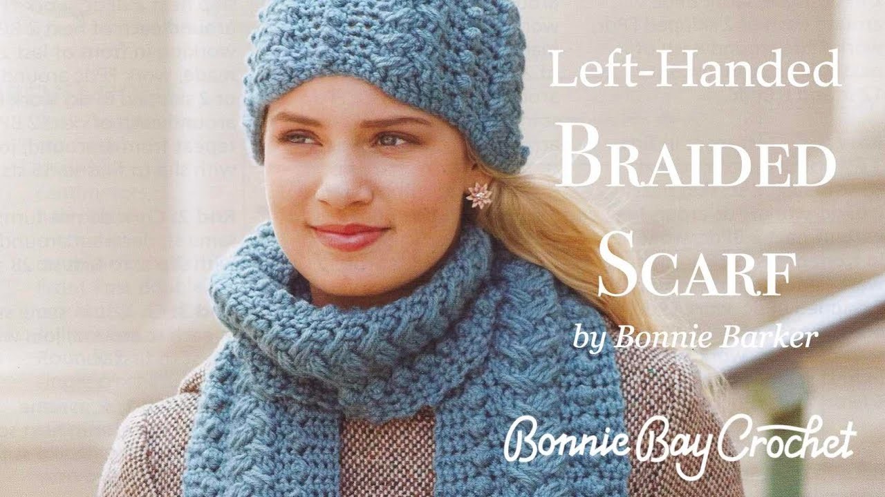 Left Handed Braided Scarf