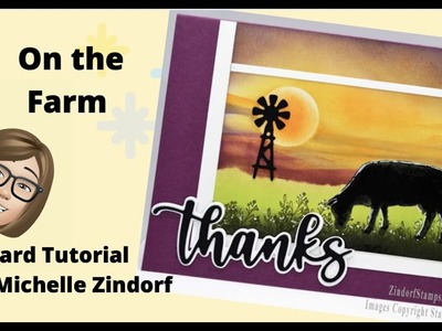On the Farm Card Tutorial with Michelle Zindorf