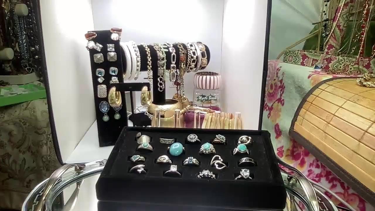 Parure Purr by Deborah WED Night Jewelry Live SALE.AUCTION Live Shopping  Vin to Mod Rings, 925