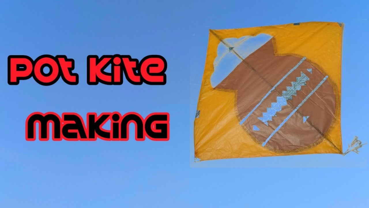 Pot design kite making by. Designer craft and kites