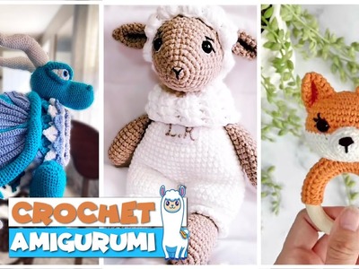 TikTok Crochet Amigurumi ???? ????  BABY TOYS ???? ????  and More .  Compilation #106 | @blu_llama