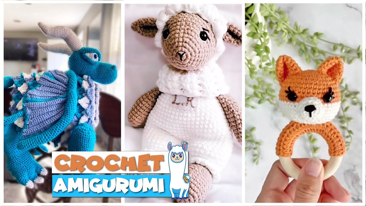 TikTok Crochet Amigurumi ???? ????  BABY TOYS ???? ????  and More .  Compilation #106 | @blu_llama
