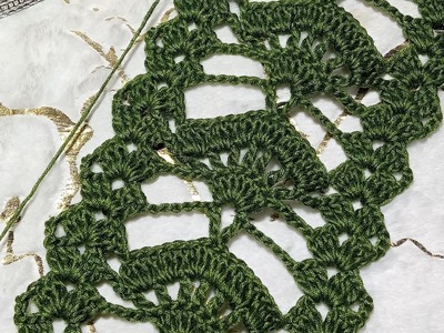 Wonderful Crochet Lace Pattern Step by Step ll Easy Crochet For Beginners ll Renuka