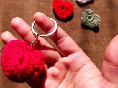 WOW! Easy Crochet PUFF PUFF Heart Amigurumi | 3D Heart Keychain | Valentine's Day Ideas