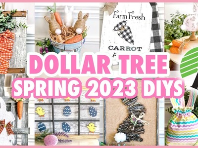 22 Easter DIYs, Dupes, & Decor Ideas! | Dollar Tree Easter DIYs 2023 l High- End Easter DIYs 2023