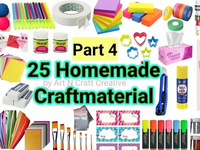 25 Home made craft materials items.How to make Craft Materials in home for School.25 Ghar pe Crafts????