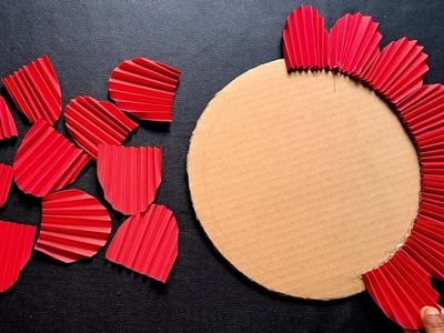 Beautiful Paper Wall Hanging Craft For Home Decoration. Easy Paper Wallmate For Wall Decor.DIY