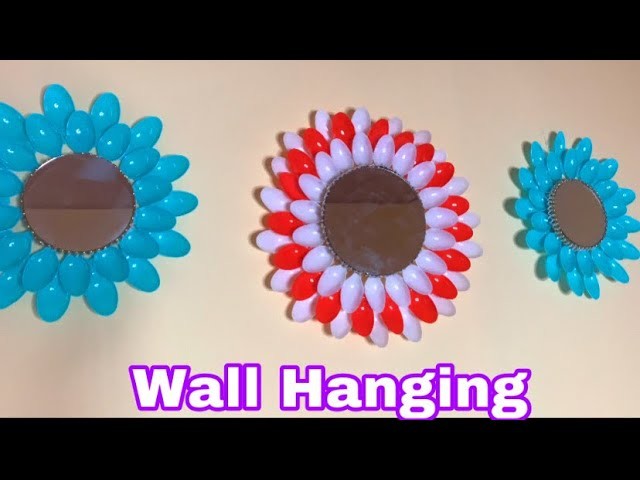 Beautiful Wall Hanging Using Plastic Spoons || DIY Wall Antique