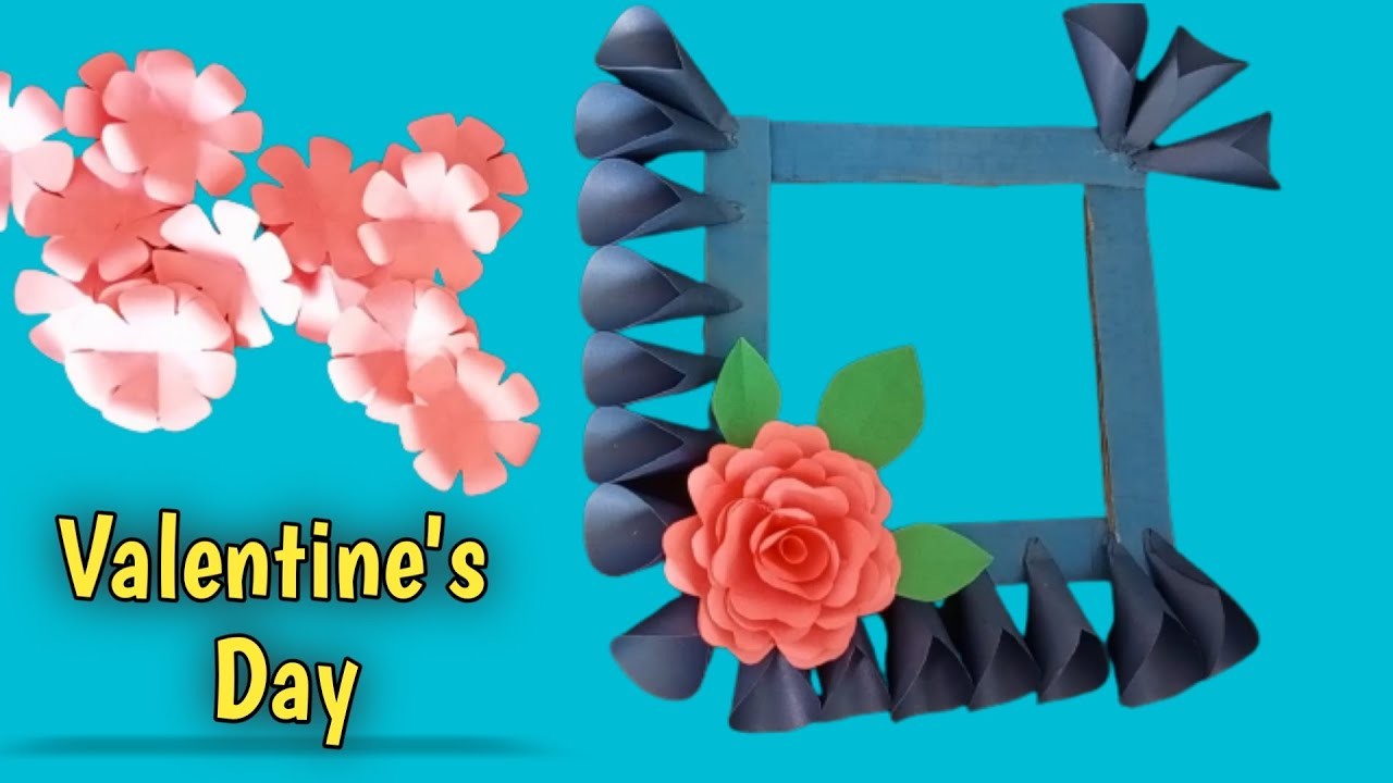 Decorating For Valentine's Day Ideas.Valentine Day Craft ideas with paper. Wall Hanging Craft Idea