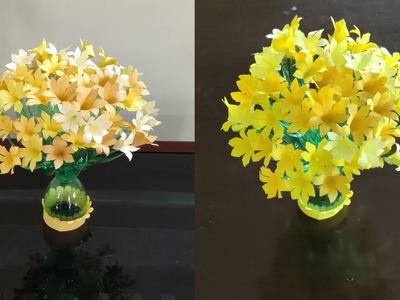DIY Craft | Plastic Bottle Craft Ideas | Flower Vase