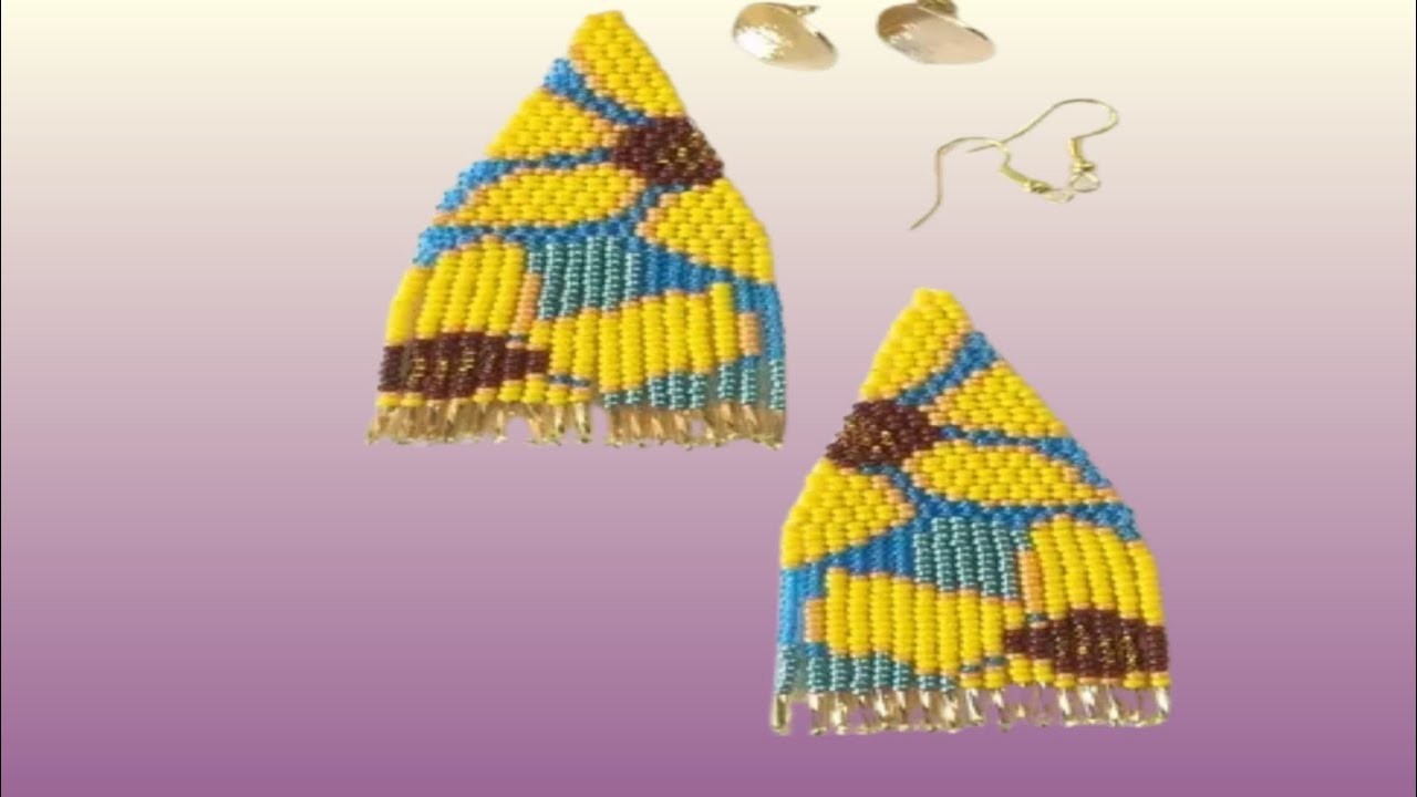 ????DIY Earrings ????how to make beaded earrings #putirkaj.part 2