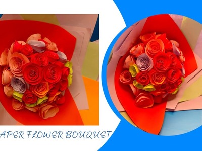 DIY Paper flower bouquet | paper craft #handmade #papercraft