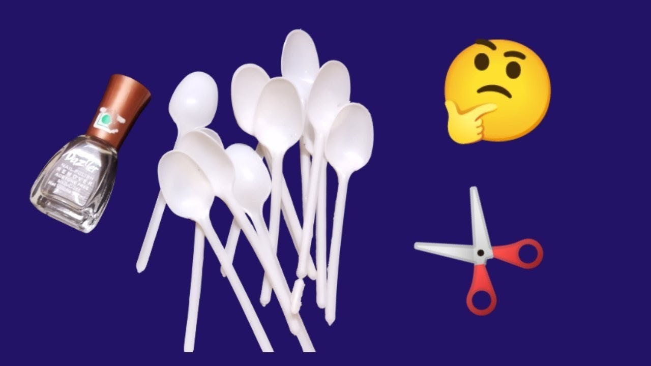 DIY Spoon Crafts Idea.Plastic Spoon ???? Craft Idea.Home???? Decor||#plasticspooncraft @artcrafts8483