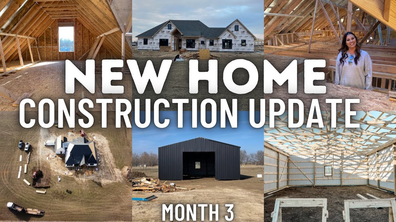 DREAM HOME CUSTOM BUILD | NEW HOME CONSTRUCTION UPDATE #3 | CUSTOM HOME BUILDING IDEAS 2023