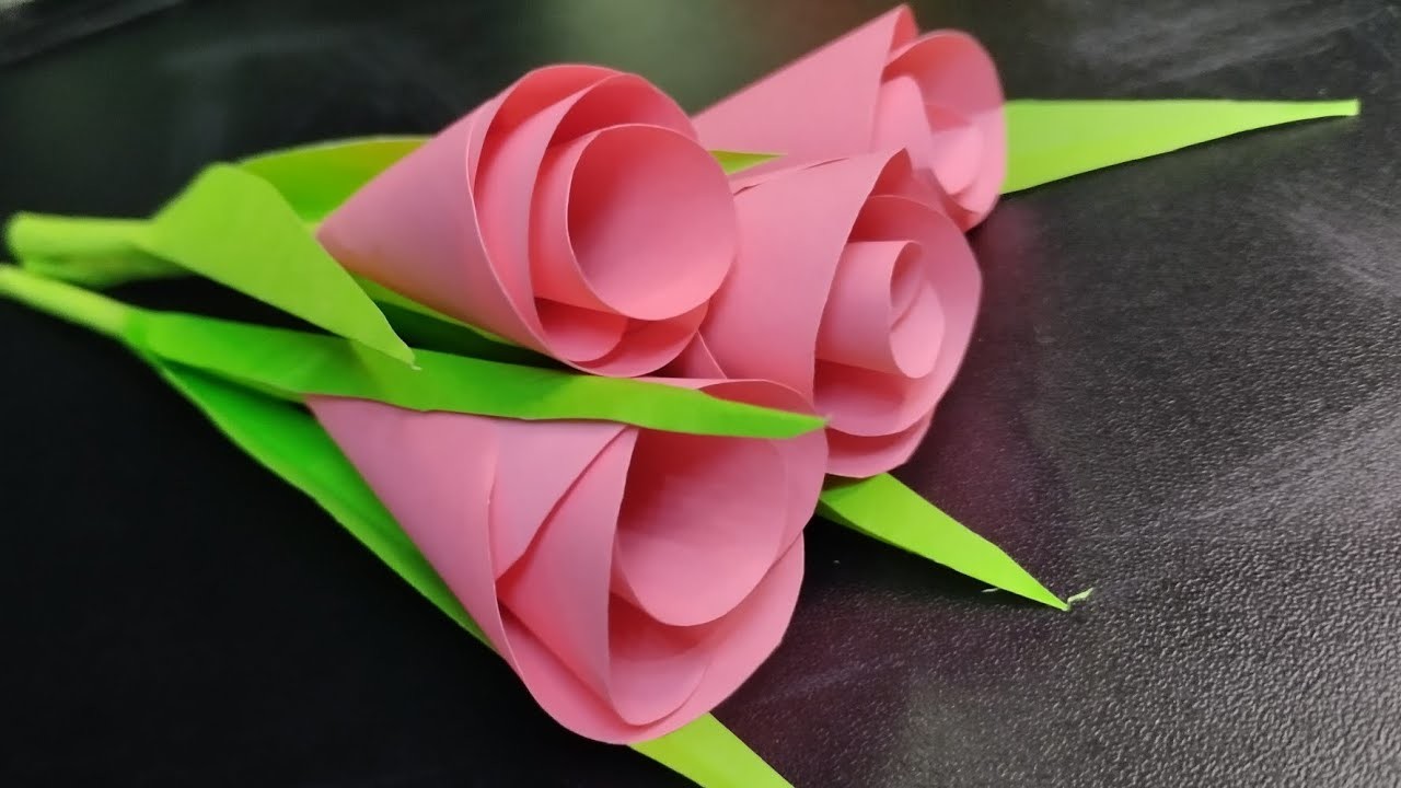 Easy paper craft||Amazing paper flower||Home decor||Paper craft