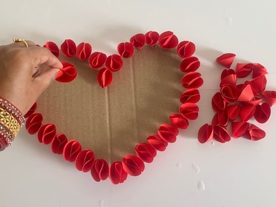 Easy Valentine’s Day craft ideas || paper craft for home decorating || DIY heart || video 55