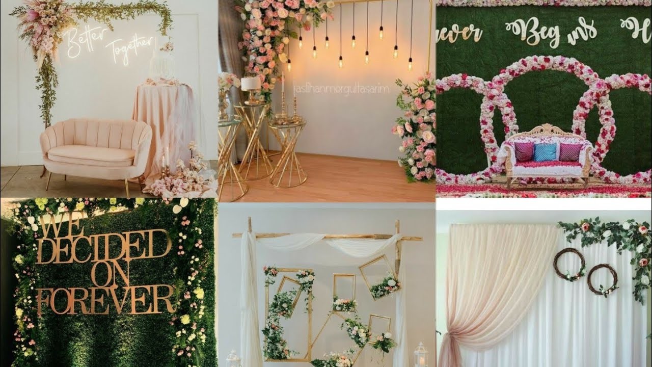 Engagement Decoration Ideas | Ring Ceremony decor