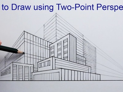 How to Draw Buildings in Two-Point Perspective for Beginners