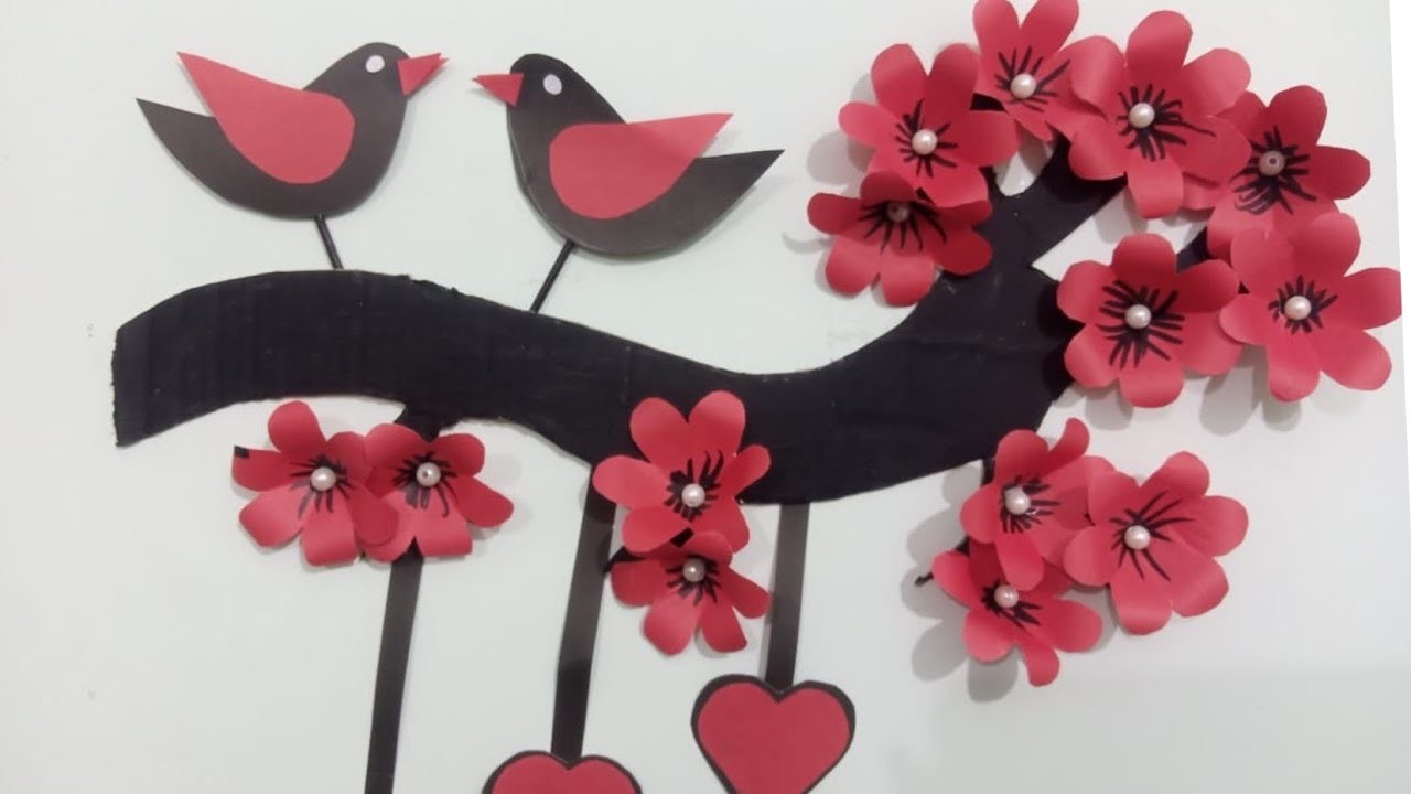 How to make paper bird craft#diy paper #easy paper