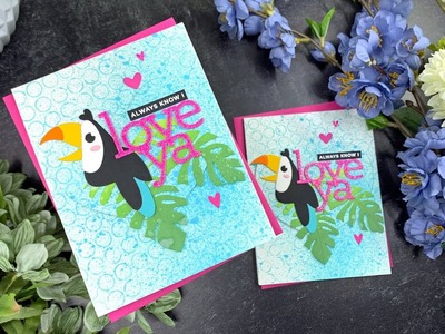 Love Ya Toucan Cards | AmyR 2023 Valentine's Card Series #10