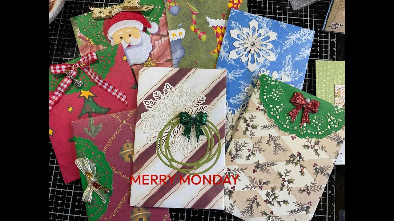 #merrymonday Lets Make Some Envelopes And Decorate Them