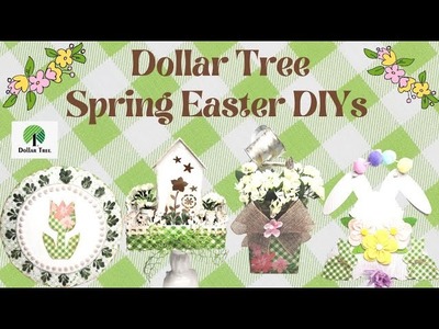 *Must See* Dollar Tree Spring Easter DIYs || Napkin Decoupage Hacks || New Crafting Supplies