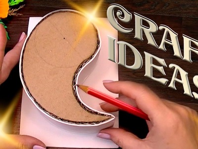 NEW CRAFT IDEAS | DIY Craft With Cardboard and Foam Sheet | Cardboard  Creative BOX