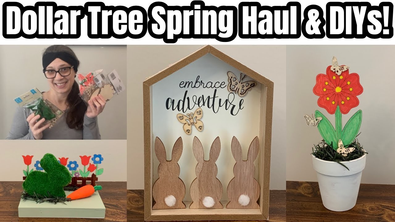 New Dollar Tree DIYs | Spring Dollar Tree Haul 2023 | DIY Spring Home Decor | Spring DIY Crafts