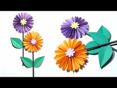 Paper Flower | Paper Craft | DIY flower | Origami | How To Make Paper Flower 3