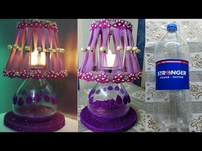 Plastic Bottle Craft Ideas|Best out of Waste|Amazing DIY lamp making Idea