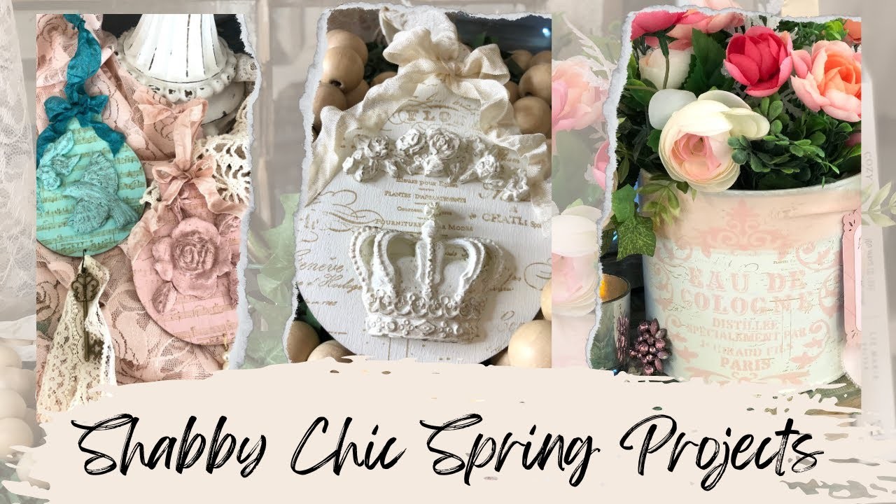 Shabby Chic Springtime Projects | Trash to Treasure | Amazing Amazon Craft Finds