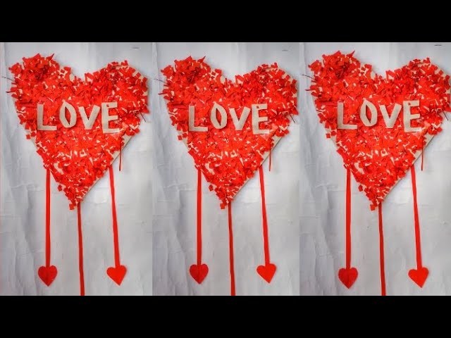 Valentine's day craft | making at home | #handcraft #pintunanda #viralvideo