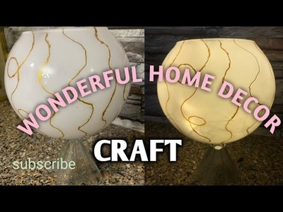 Wonderful DIY.Home Decor Craft Idea