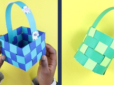 2 Beautiful Paper Basket Ideas in 2023 | DIY Paper Craft - Home Decor