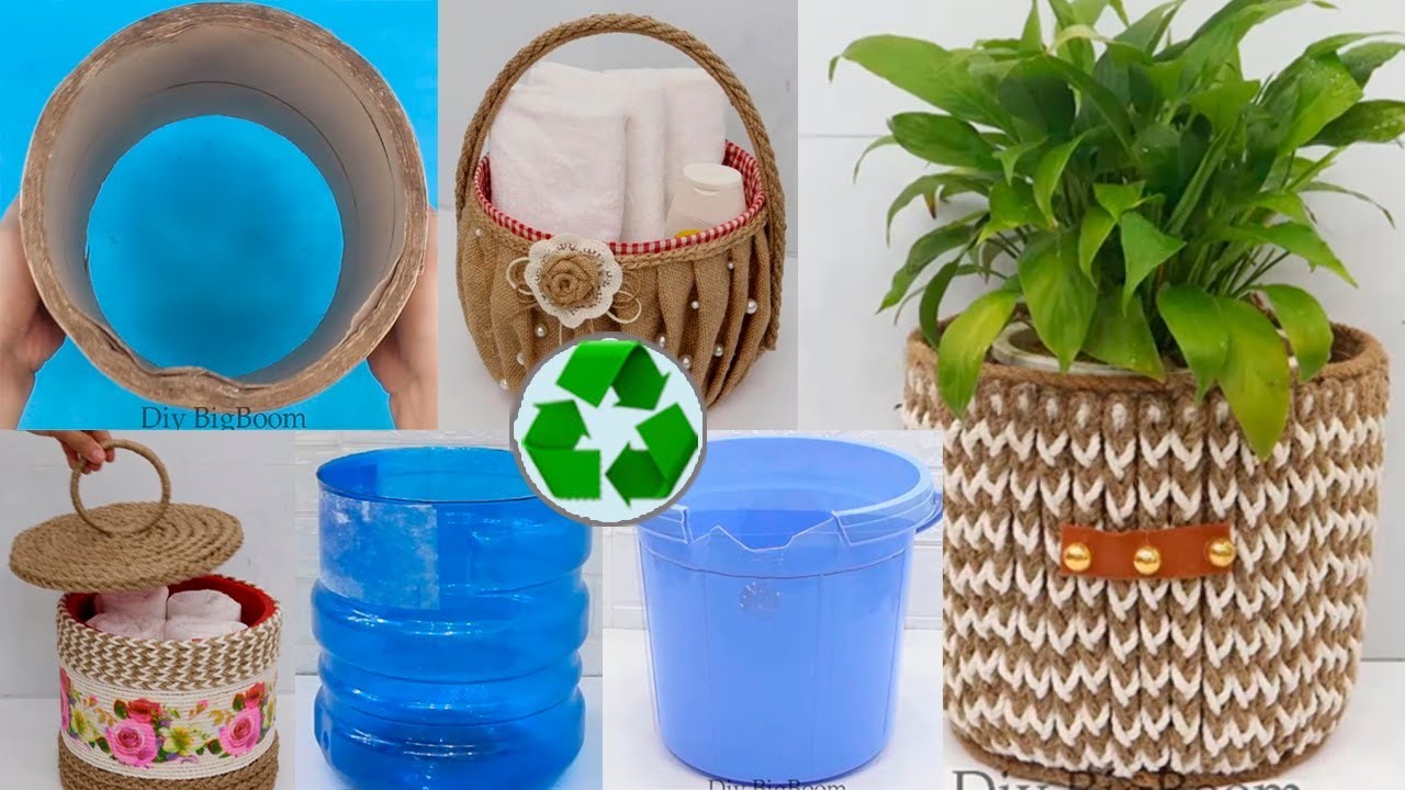 20 Jute Storage Basket Ideas collection | Home Decoration Craft Ideas