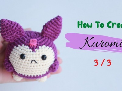 #272 | Kuromi (3.3) | How To Crochet | Amigurumi Tutorial