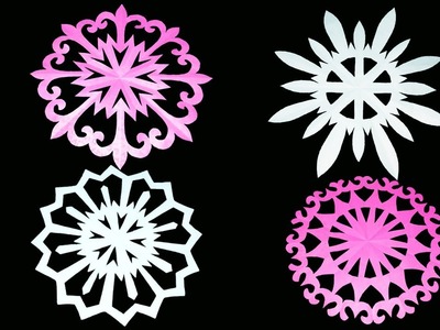 4#paperCuttingDesign-How to make easy paper cutting design for Decor