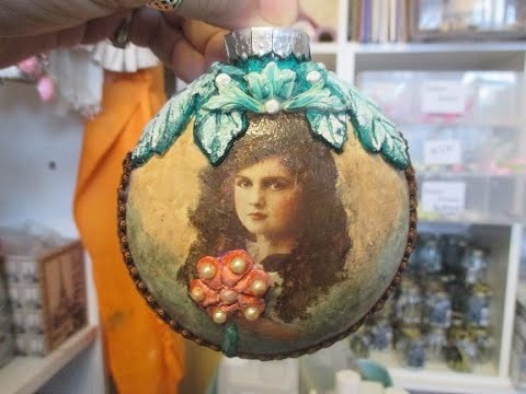 Altered Bauble Tutorial - Part 1 - jennings644 - Teacher of All Crafts