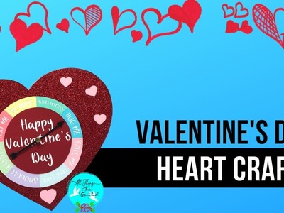 Assemble the Valentine Heart Craft Spinner FREE SVG Cut File; Paper Crafting w. Cricut & Silhouette