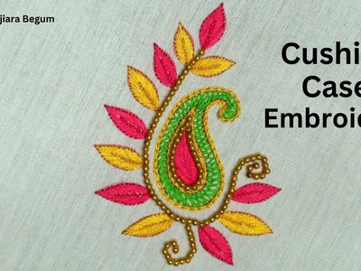 "Beautiful Cushion Case Embroidery Designs Tutorial - Step by Step Guide"