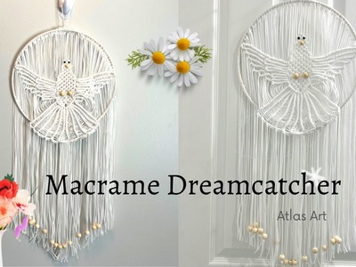 Beautiful Macrame Dream Catcher Idea | Embroider Frame | Craft and Diy | Handcraft |