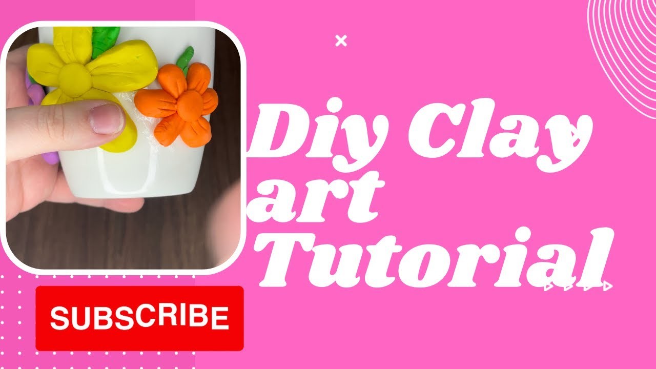 DIY Clay Art Tutorial #shorts #craft #diy #art