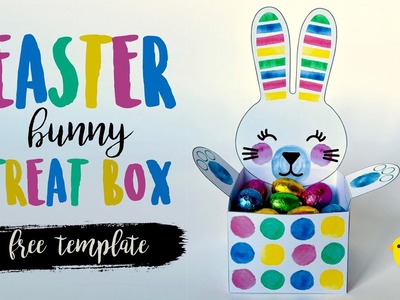 Easter Bunny Treat Box Craft DIY
