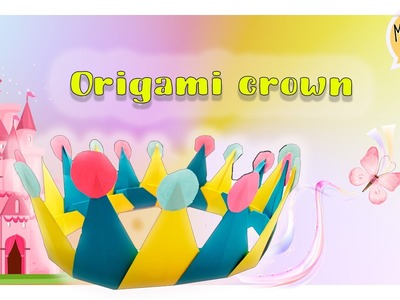 Easy Origami Crown DIY - Kids Craft Ideas