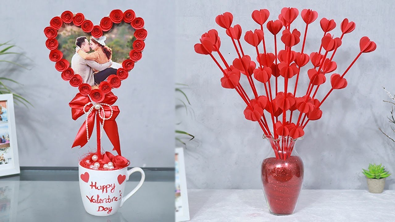 Easy Valentine's day special Craft Ideas | Love Couple Heart Ideas