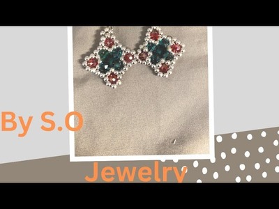 Handmade earrings tutorial #S.O.jewelry