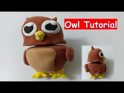 How to Make a Clay Owl | Clay Owl | Model Tutorial Craft
